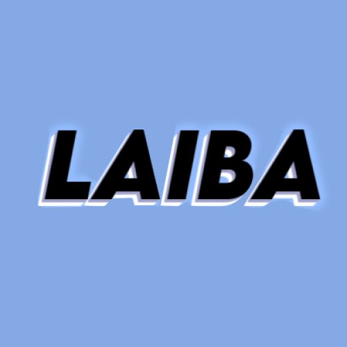 Laiba Name Dp - black white text
