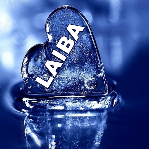 Laiba Name Dp - ice heart