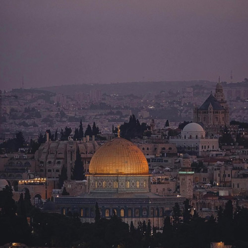 Masjid Aqsa Dp - city night view