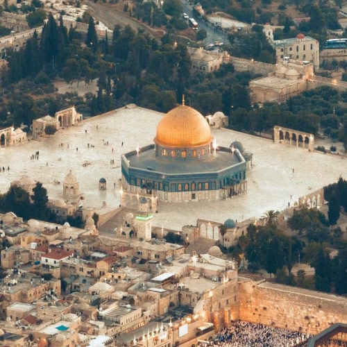 Masjid Aqsa Dp - arial view