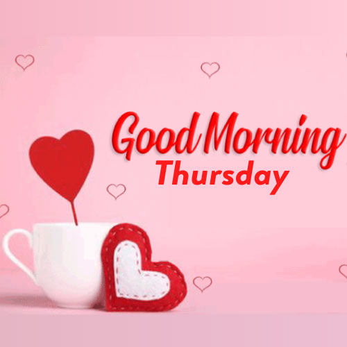 Good Morning Thursday Images - mug heart