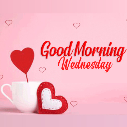 Good Morning Wednesday Images - mug heart photo