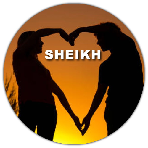 Sheikh Surname Dp - nice circle girl boy hand heart photo