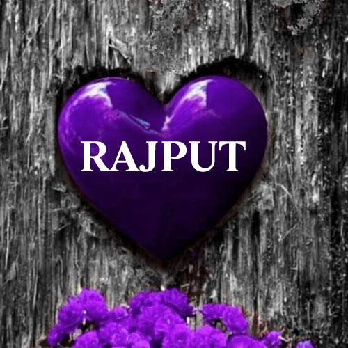 Rajput Dp - nice look background purple color heart photo