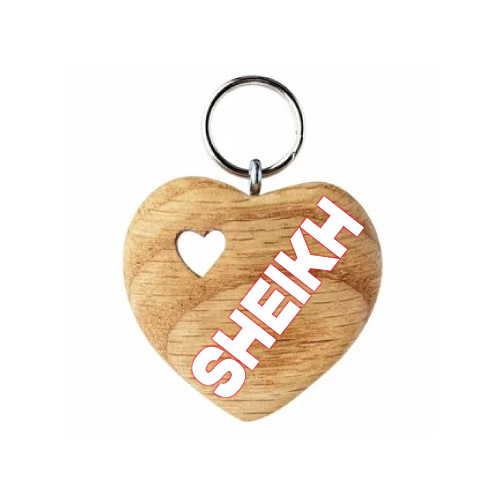 Sheikh Dp - nice look heart keychain photo