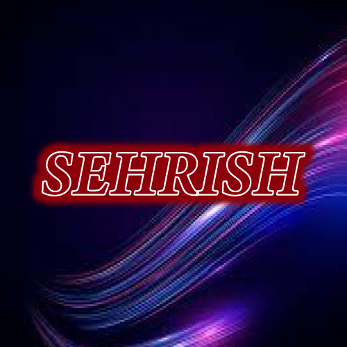 Sehrish name dp - outline text