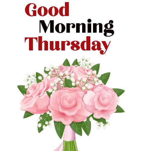 Good Morning Thursday Images - pink flower