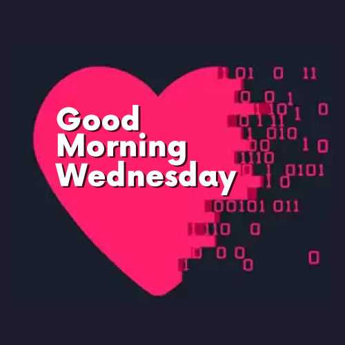 Good Morning Wednesday Images - pink heart