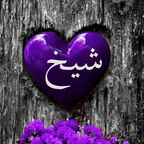 Sheikh Cast Urdu Dp - purple color heart nice flower pic