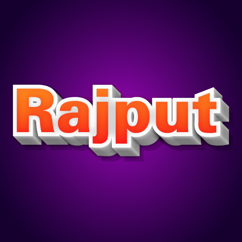Rajput Dp - purple gradient background color photo