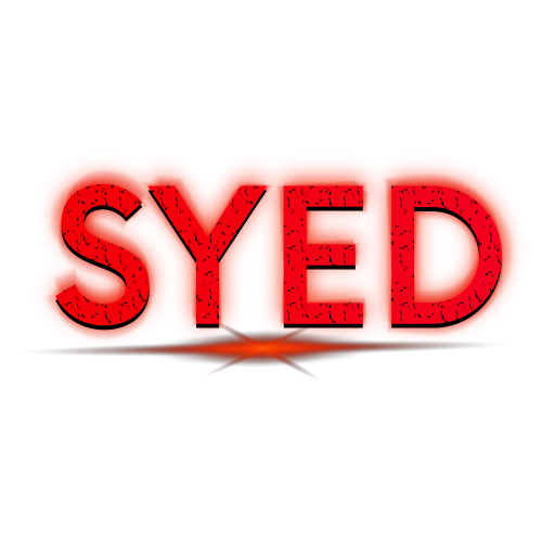 Syed Dp - beautiful 3d text photo