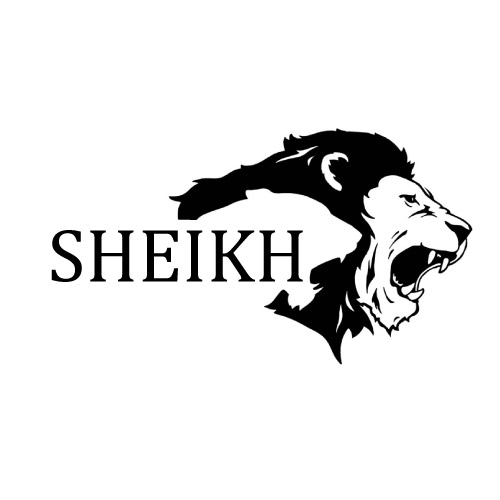 Sheikh Dp - white color background black color lion photo