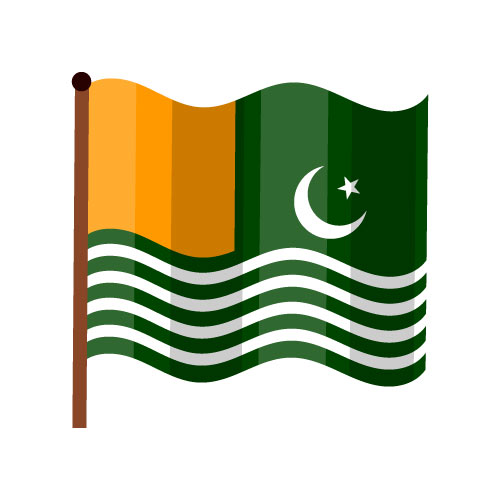 Kashmir Flag DP - flag pic