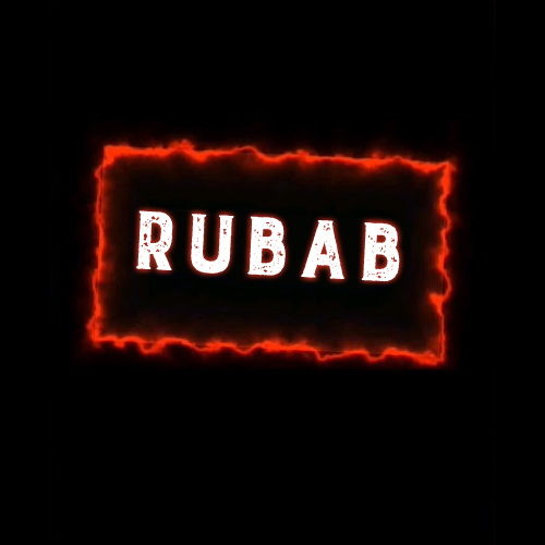 Rubab Name Dp - red outline box