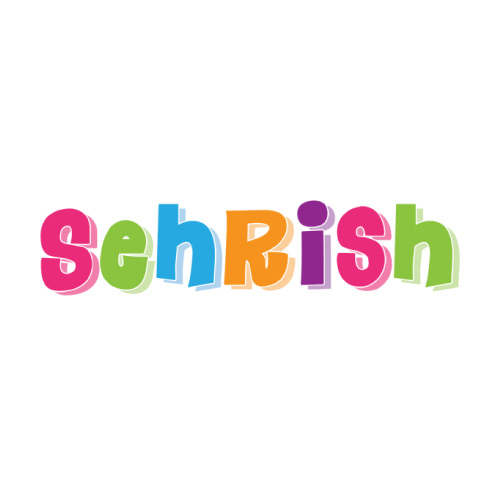 Sehrish name dp - text image