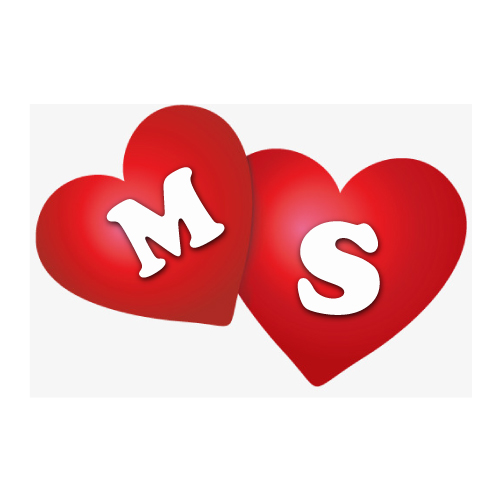 M S Image - 3d two heart