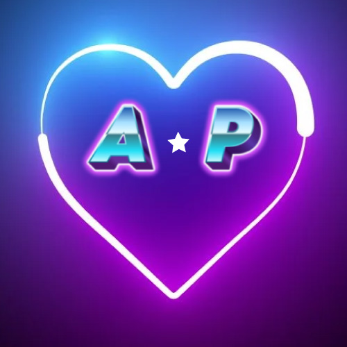 A P Pic - outline heart
