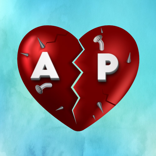 A P Pic - 3d broken heart