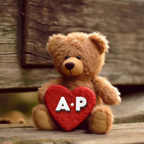 A P Image - bear with heart