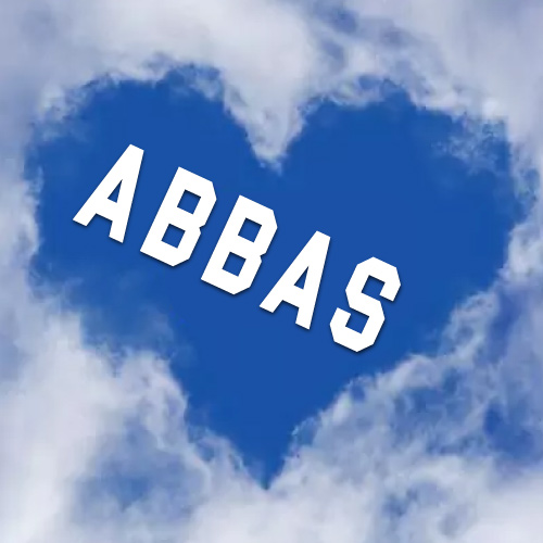 Abbas Name Pic - could heart