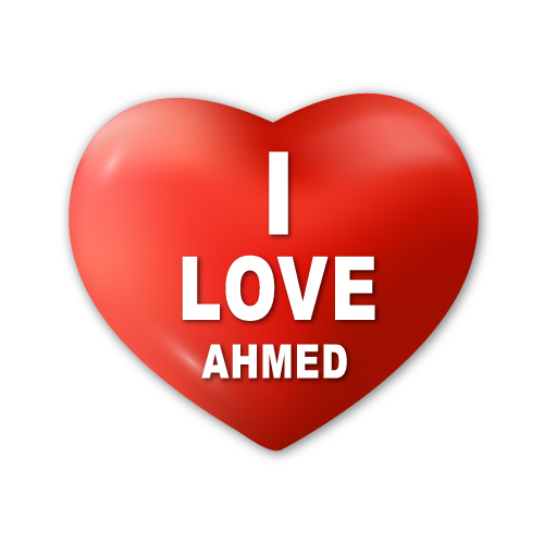 Ahmed Name for instagram