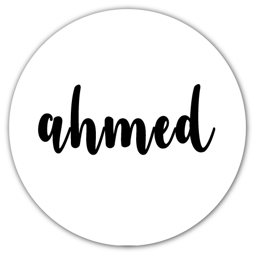 Ahmed Name for whatsapp