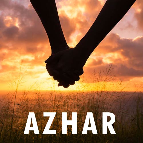 Azhar Name Photo - couple 