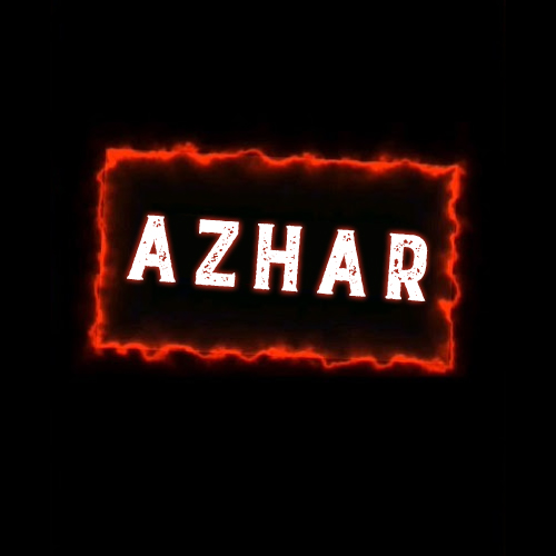 Azhar Name Picture - red outline box