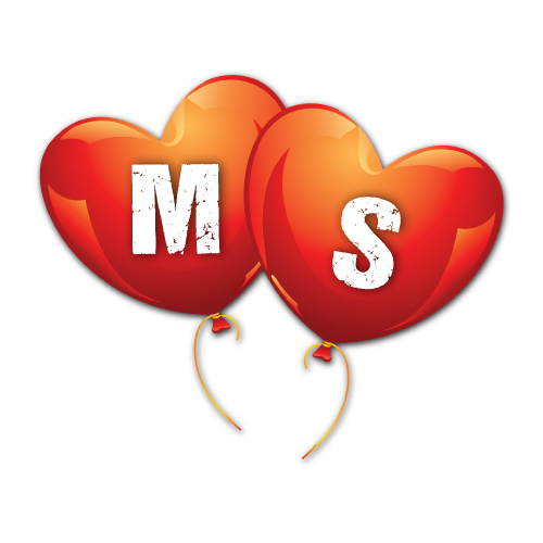M S Image - balloon hearts