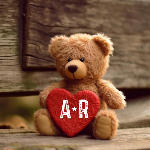 A R Image Hd Wallpaper - bear with heart