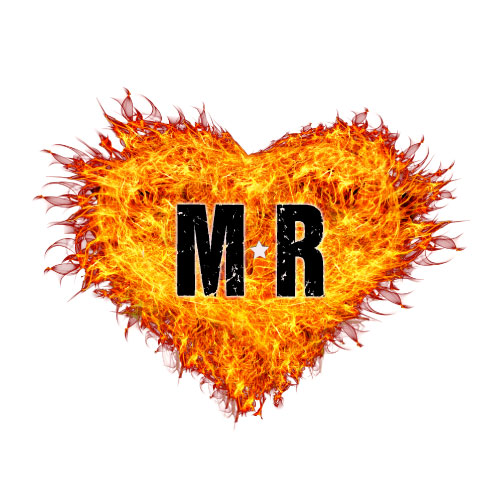 M R Photo - fire heart