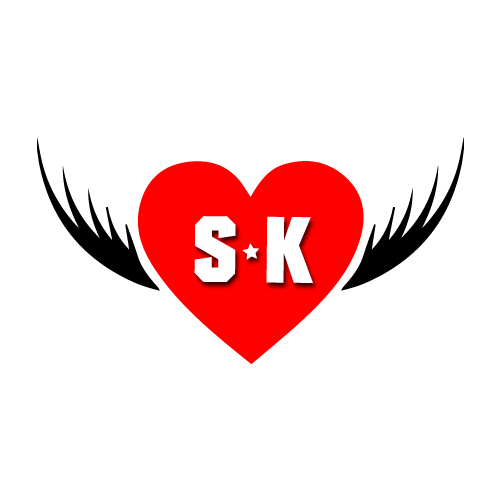 SK Love Image - flying heart