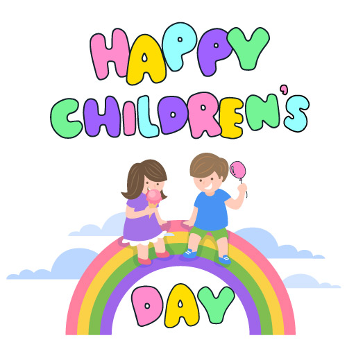 Happy Children Day Pic - happy childrens day rainbow
