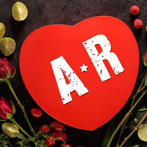 A R Pic - heart with flowers