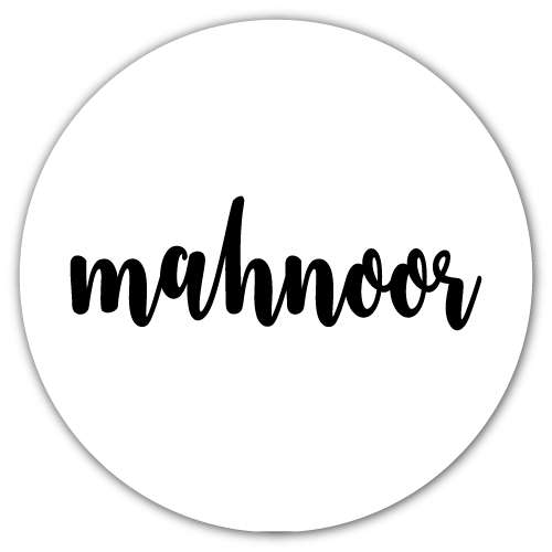 Mahnoor Name Pic - white circle 