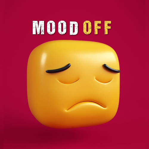 Mood Off Picture - round shape emoji