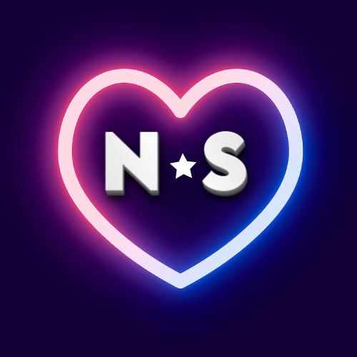 N S Image - neon heart