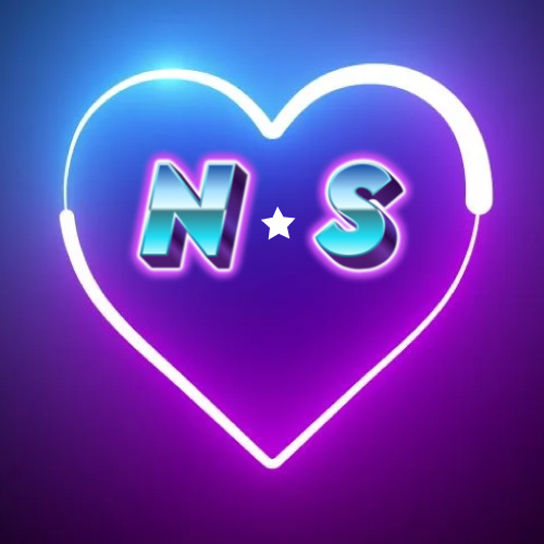 N S Photo - outline heart