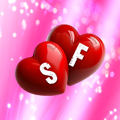 F S Image - pink background with 3d heart