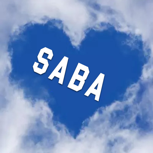 Saba Name Dp - could heart