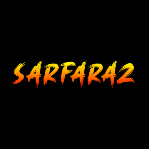 Sarfaraz Name Dp - gradient 3d text