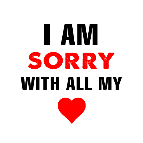 Sorry Pic for Lover - i am sorry with all my