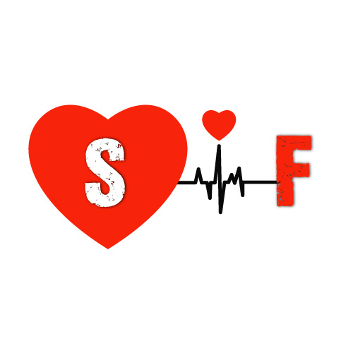 S F Image - text in heart