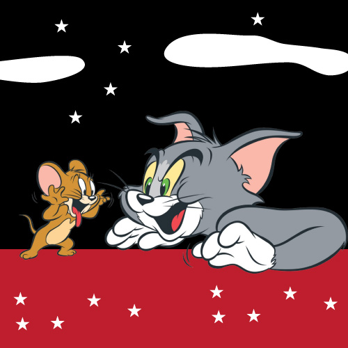 Tom and Jerry for instagram - tom and jerry night pic