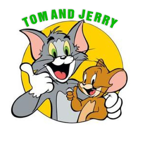 Tom and Jerry Pic Hd - yellow circle with tom and jerry