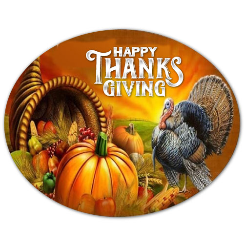 Happy Thanksgiving Picture - happy thanksgiving circle 