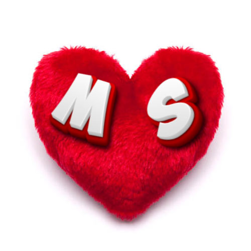 M S DP - pillow heart