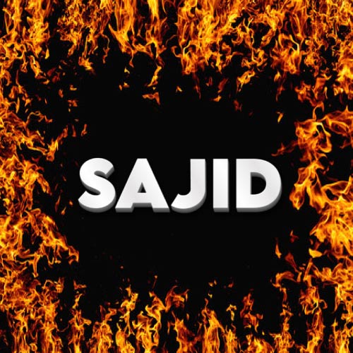 Sajid Name for facebook