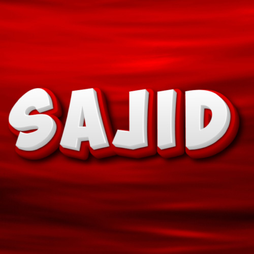 Sajid Name for instagram
