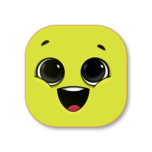 Smile Picture - yellow emoji